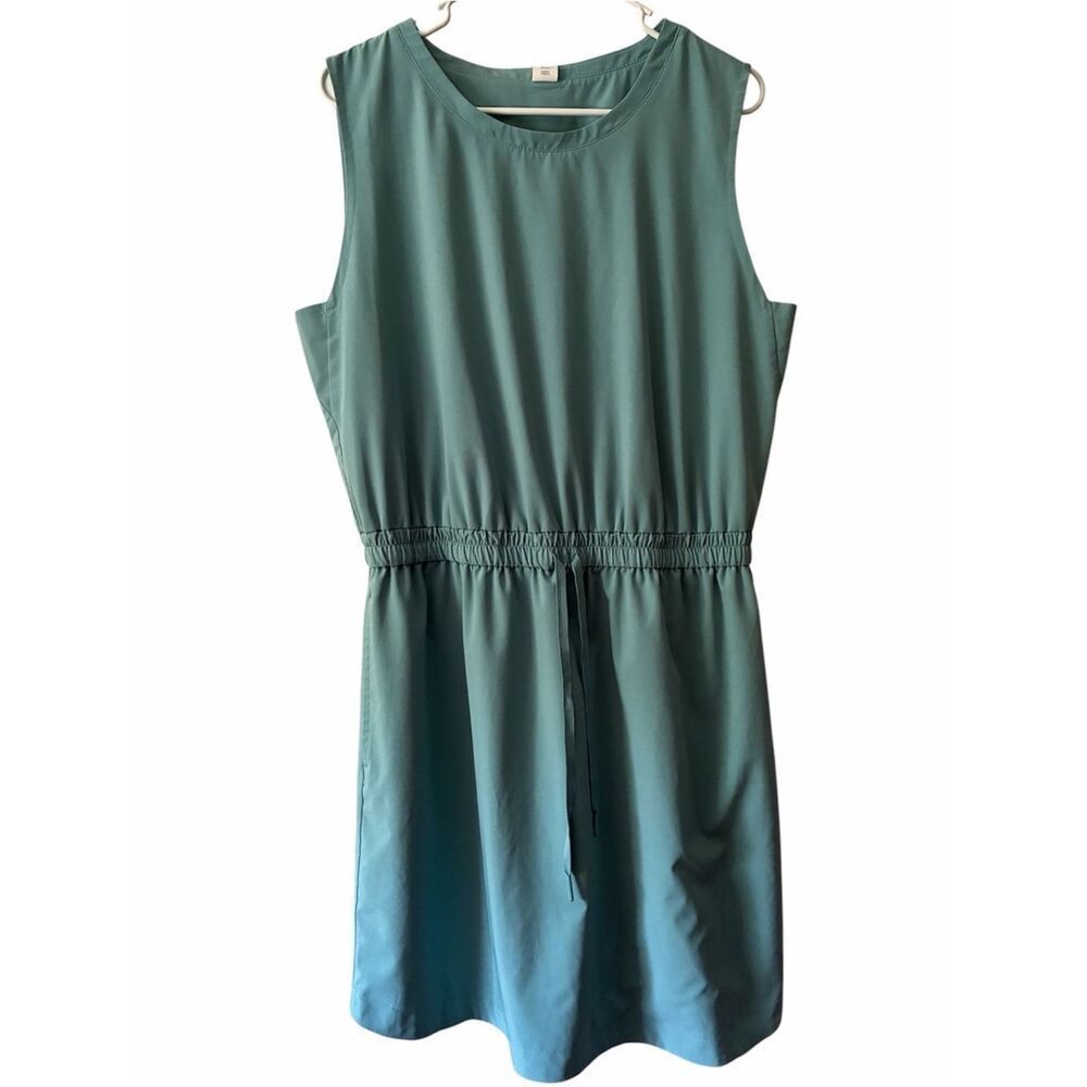 Xersion Sleeveless Teal Dress Women’s Large Lightweight Stretch Casual